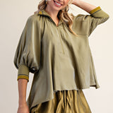 The Uptown Zip Top - Jessi Jayne Boutique