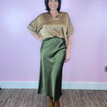 Dreaming Of You Maxi Satin Skirt - Jessi Jayne Boutique