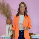 Persimmon Sweet Memories Stretch Blazer - Jessi Jayne Boutique