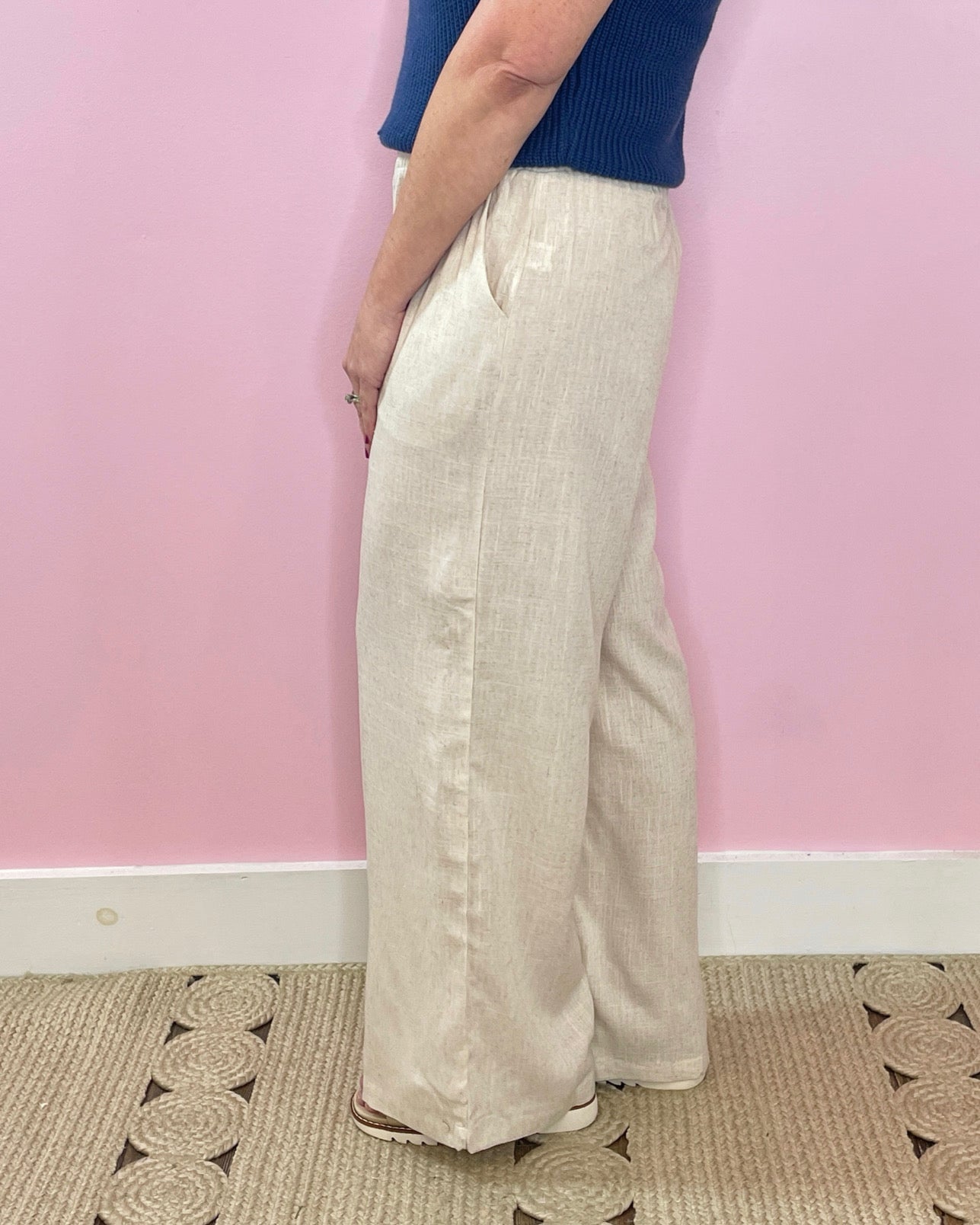 The Luxe Linen Wide - Leg Pants - Jessi Jayne Boutique
