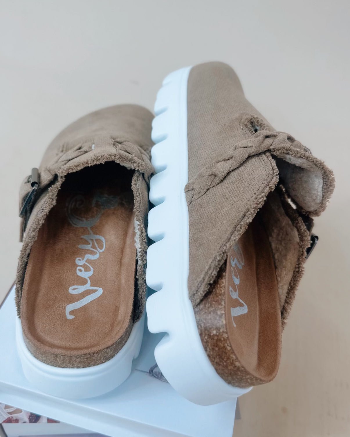 Very G Cali Taupe Slip - On - Jessi Jayne Boutique
