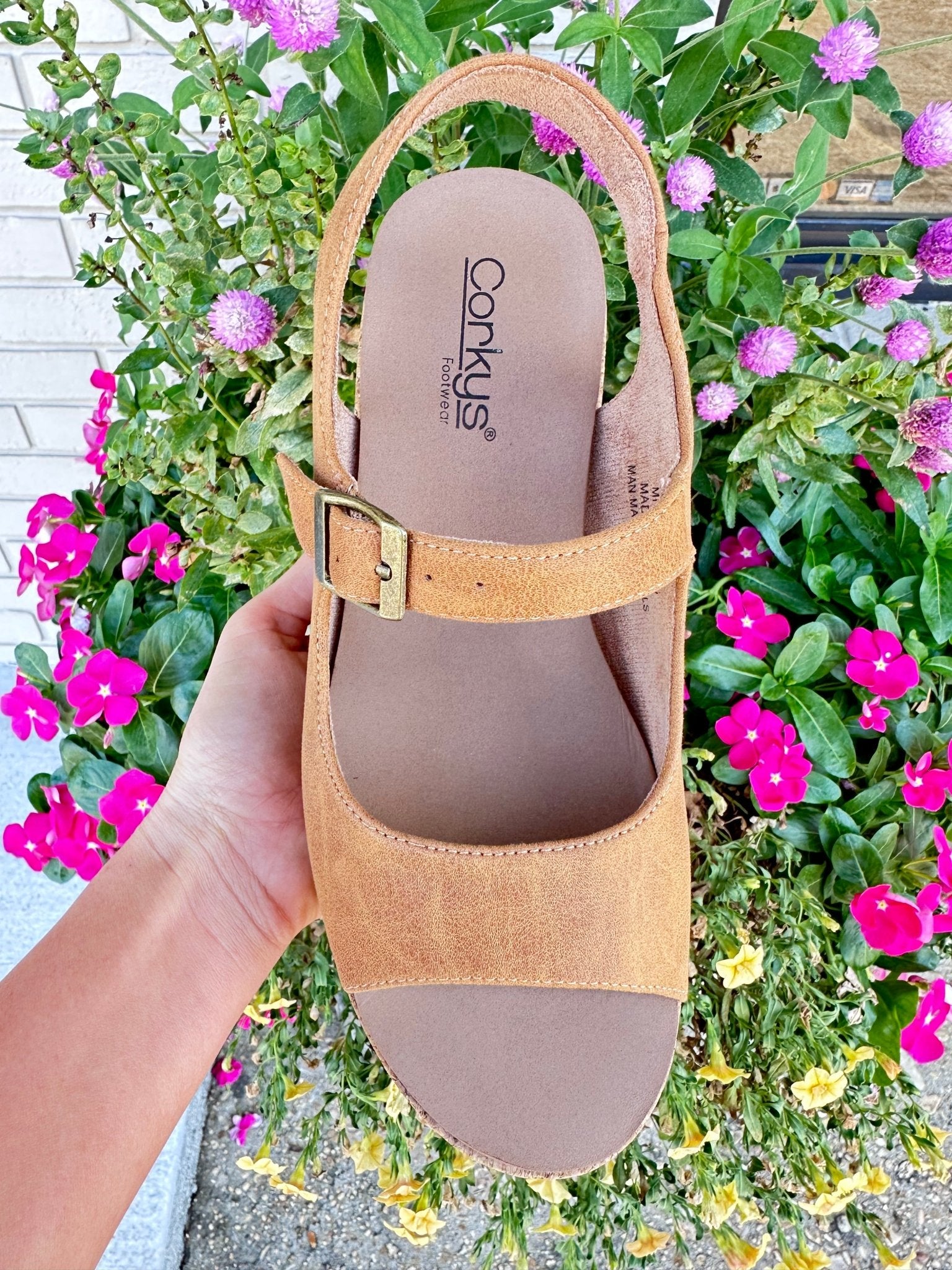 Corky's Camel Miss Behavin Wedge - Jessi Jayne Boutique