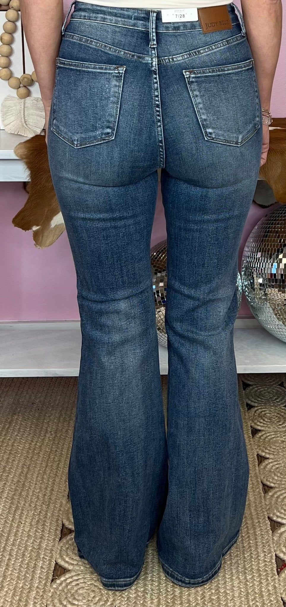 Judy Blue Just As It Is Flare Jean - Jessi Jayne Boutique