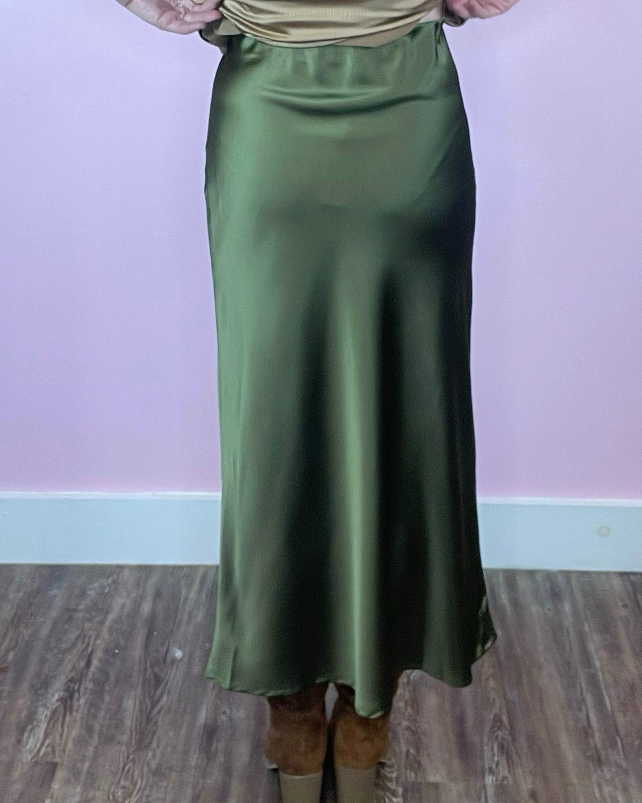 Dreaming Of You Maxi Satin Skirt - Jessi Jayne Boutique