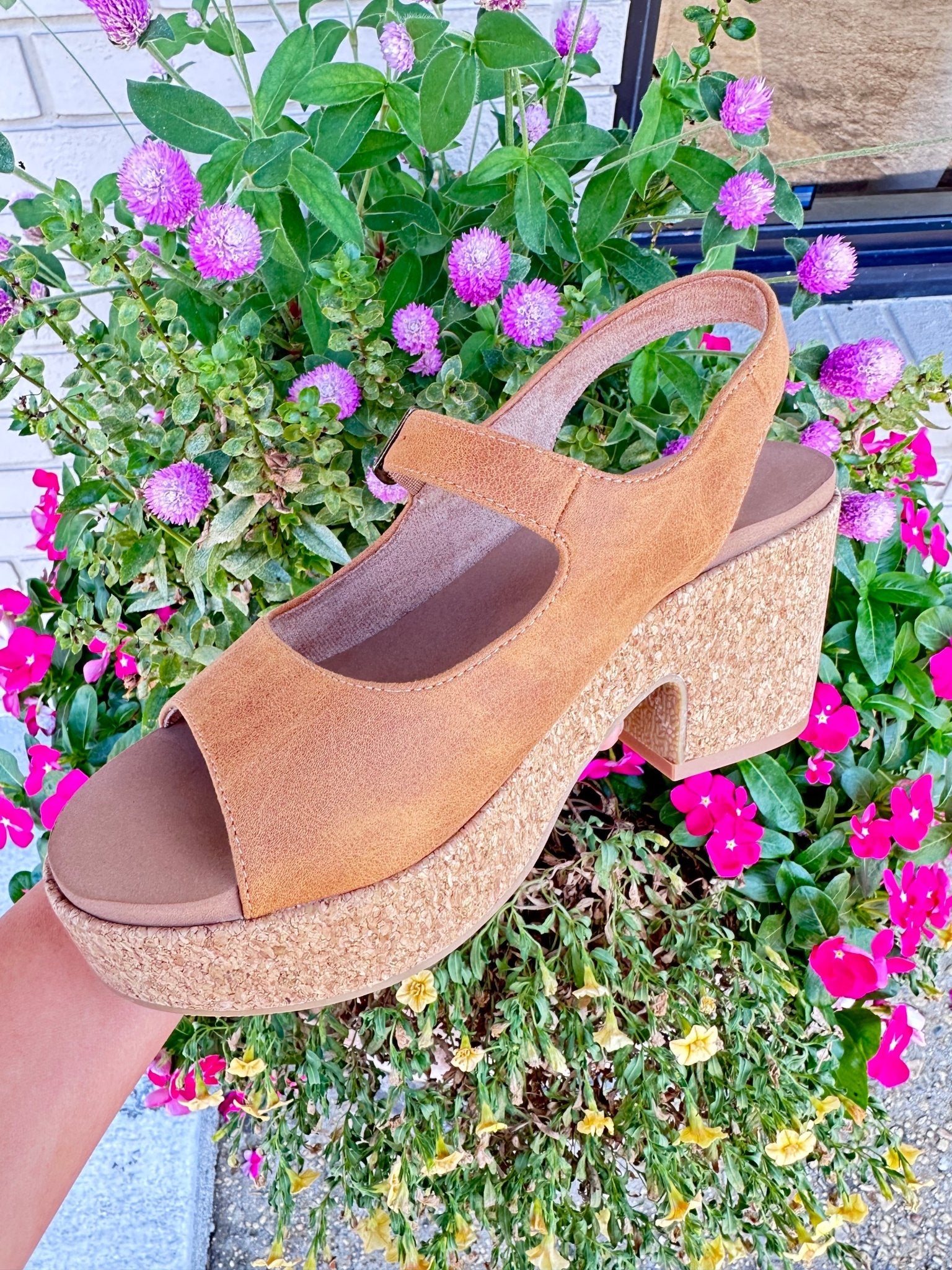 Corky's Camel Miss Behavin Wedge - Jessi Jayne Boutique