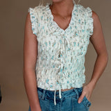 Wildflower Whimsy Smocked Top - Jessi Jayne Boutique