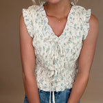 Wildflower Whimsy Smocked Top - Jessi Jayne Boutique