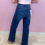 Risen Unmatched High Rise Wide Leg Crop Jean - Jessi Jayne Boutique