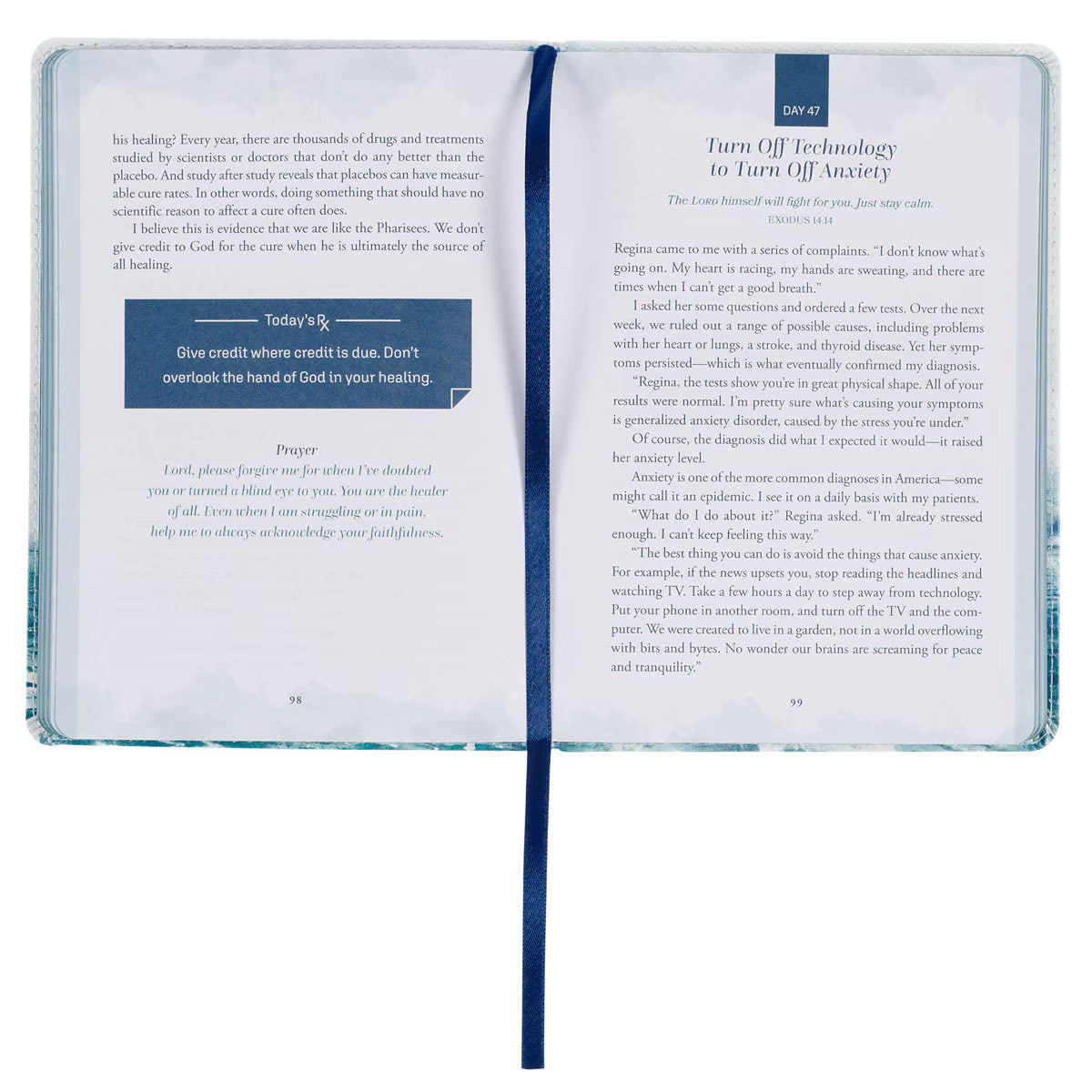 Hope that Restores White Faux Leather Devotional - Jessi Jayne Boutique