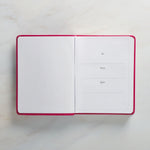 199 Prayer for My Husband Raspberry - Red Faux Leather Prayer and Journaling Guide - Jessi Jayne Boutique