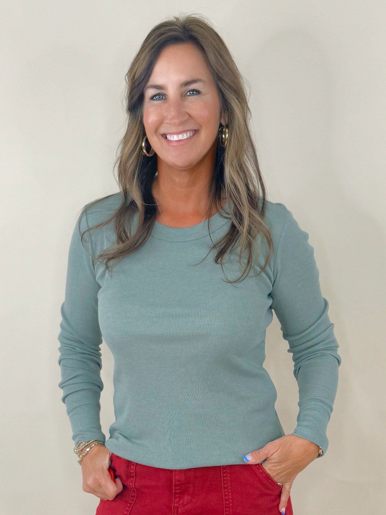 Essential Layer Long Sleeve - 3 Colors Available - Jessi Jayne Boutique