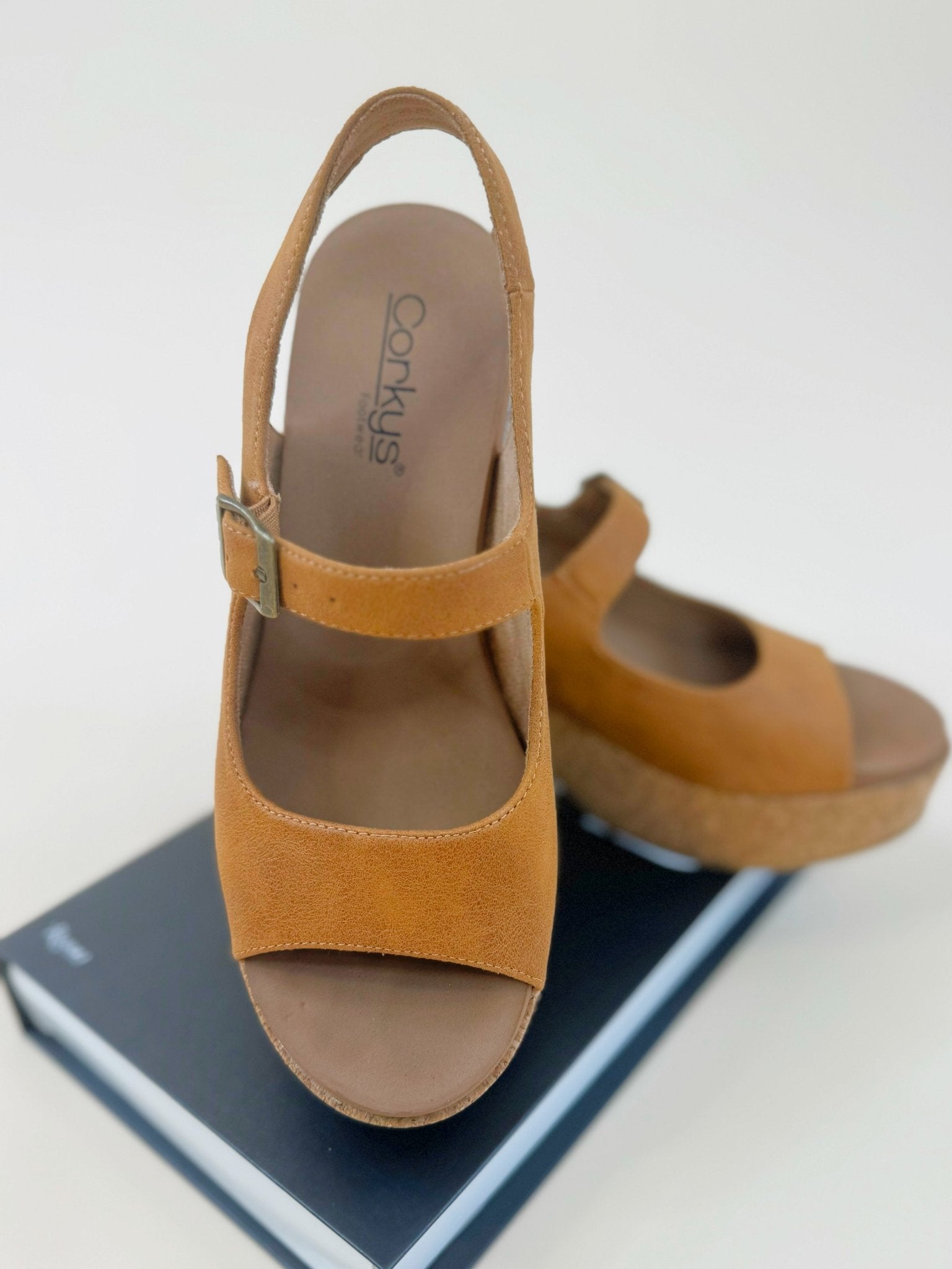 Corky's Camel Miss Behavin Wedge - Jessi Jayne Boutique