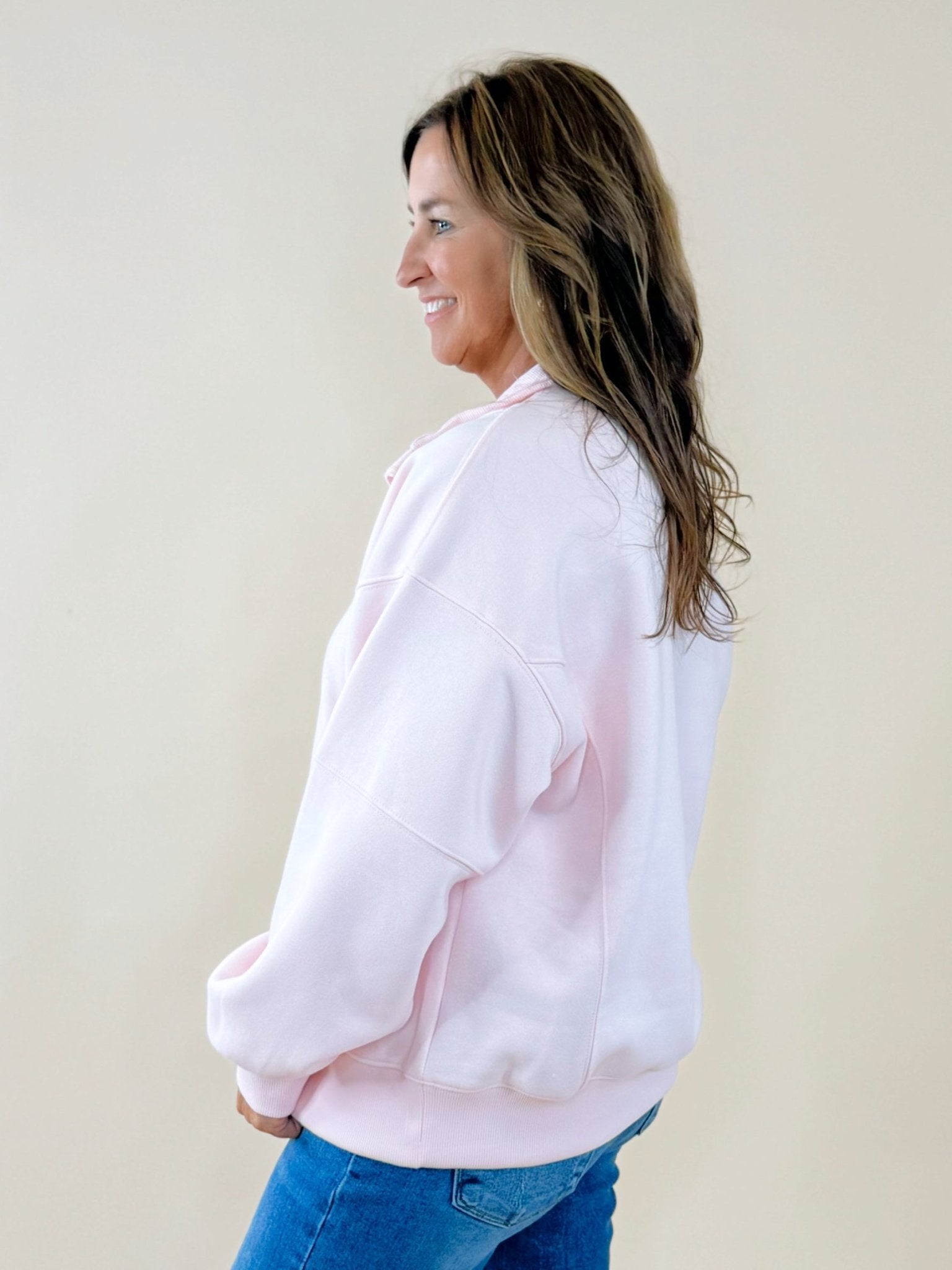Cozy Court Quarter - Zip Pullover - 3 Colors Available - Jessi Jayne Boutique