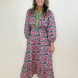 Wild Blossom Ruffle Dress - Jessi Jayne Boutique
