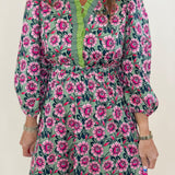 Wild Blossom Ruffle Dress - Jessi Jayne Boutique