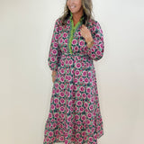Wild Blossom Ruffle Dress - Jessi Jayne Boutique