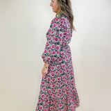 Wild Blossom Ruffle Dress - Jessi Jayne Boutique
