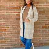 Brixton Tweed Coat - Jessi Jayne Boutique