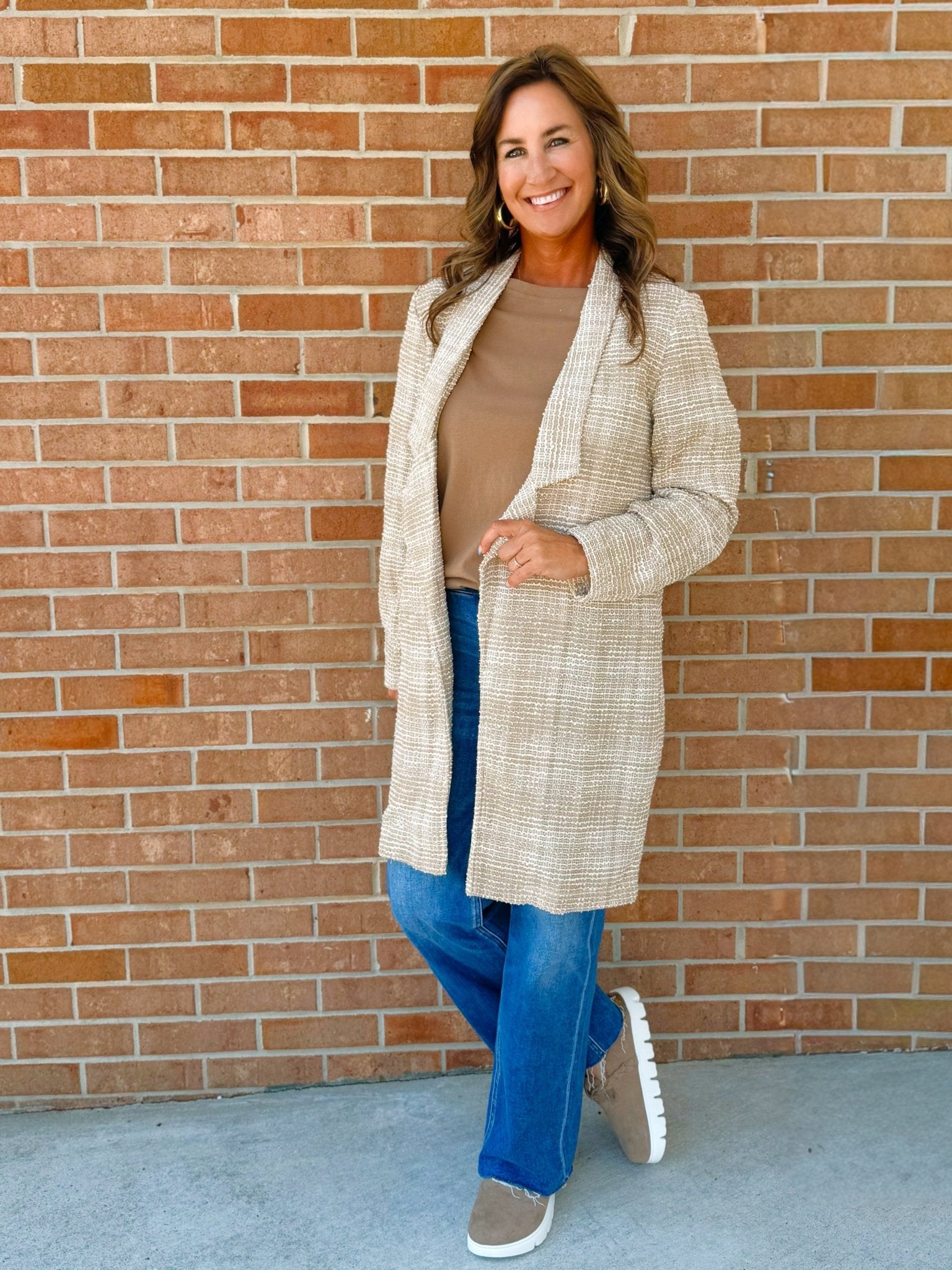 Brixton Tweed Coat - Jessi Jayne Boutique