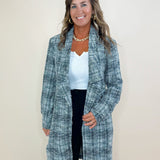 Brixton Tweed Coat - Jessi Jayne Boutique