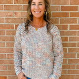 Confetti Cozy Popcorn Sweater - Jessi Jayne Boutique