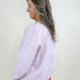 Santa Baby Pink Sweater - Jessi Jayne Boutique