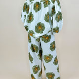 Florencia Wide Leg Long Sleeve Floral Set - Jessi Jayne Boutique