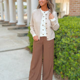 Latte Layers Cardigan Sweater - Jessi Jayne Boutique