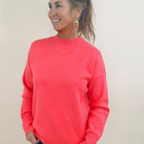Harper Ribbed Mock Neck Sweater - Jessi Jayne Boutique