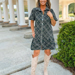 Falling for You Luxury Plaid Dress - Jessi Jayne Boutique