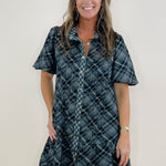 Falling for You Luxury Plaid Dress - Jessi Jayne Boutique