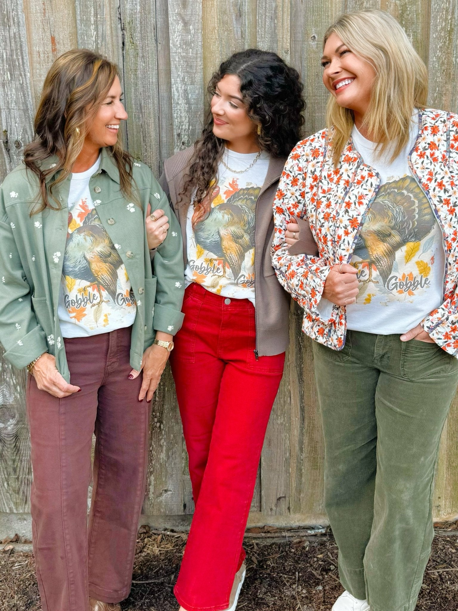 Gobble Gobble Graphic Tee - Jessi Jayne Boutique