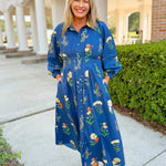 Twilight Garden Midi Dress - Jessi Jayne Boutique