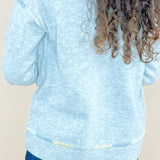 Frosted Mist Stitch Detail Sweater - Jessi Jayne Boutique
