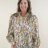 Harvest Muse Paisley Blouse - Jessi Jayne Boutique