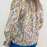 Harvest Muse Paisley Blouse - Jessi Jayne Boutique