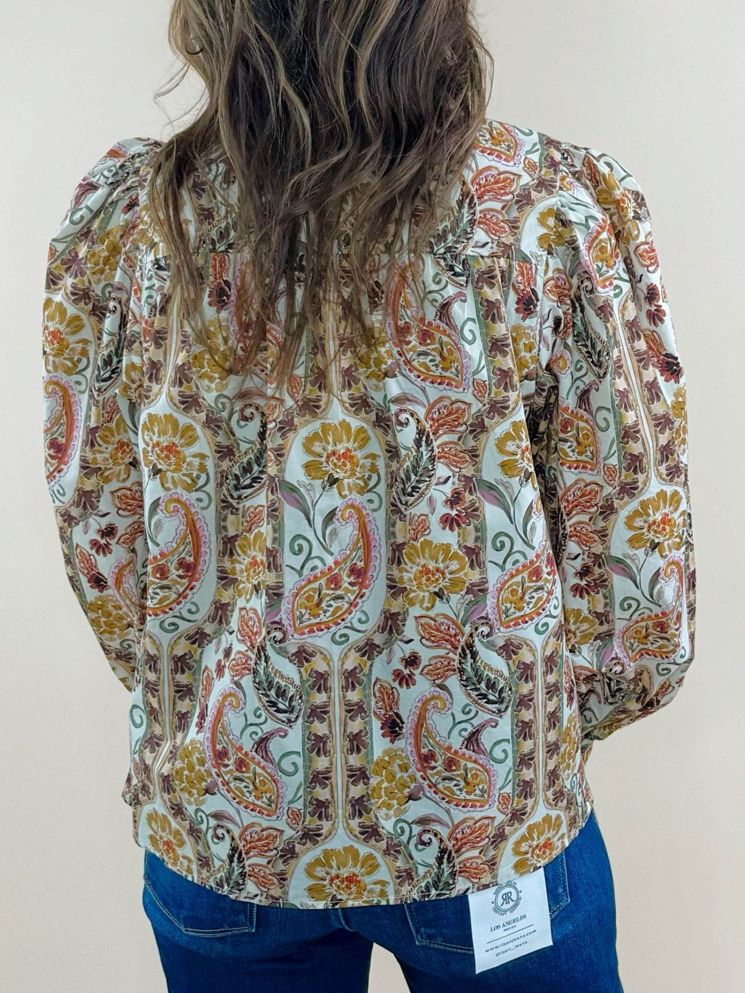Harvest Muse Paisley Blouse - Jessi Jayne Boutique