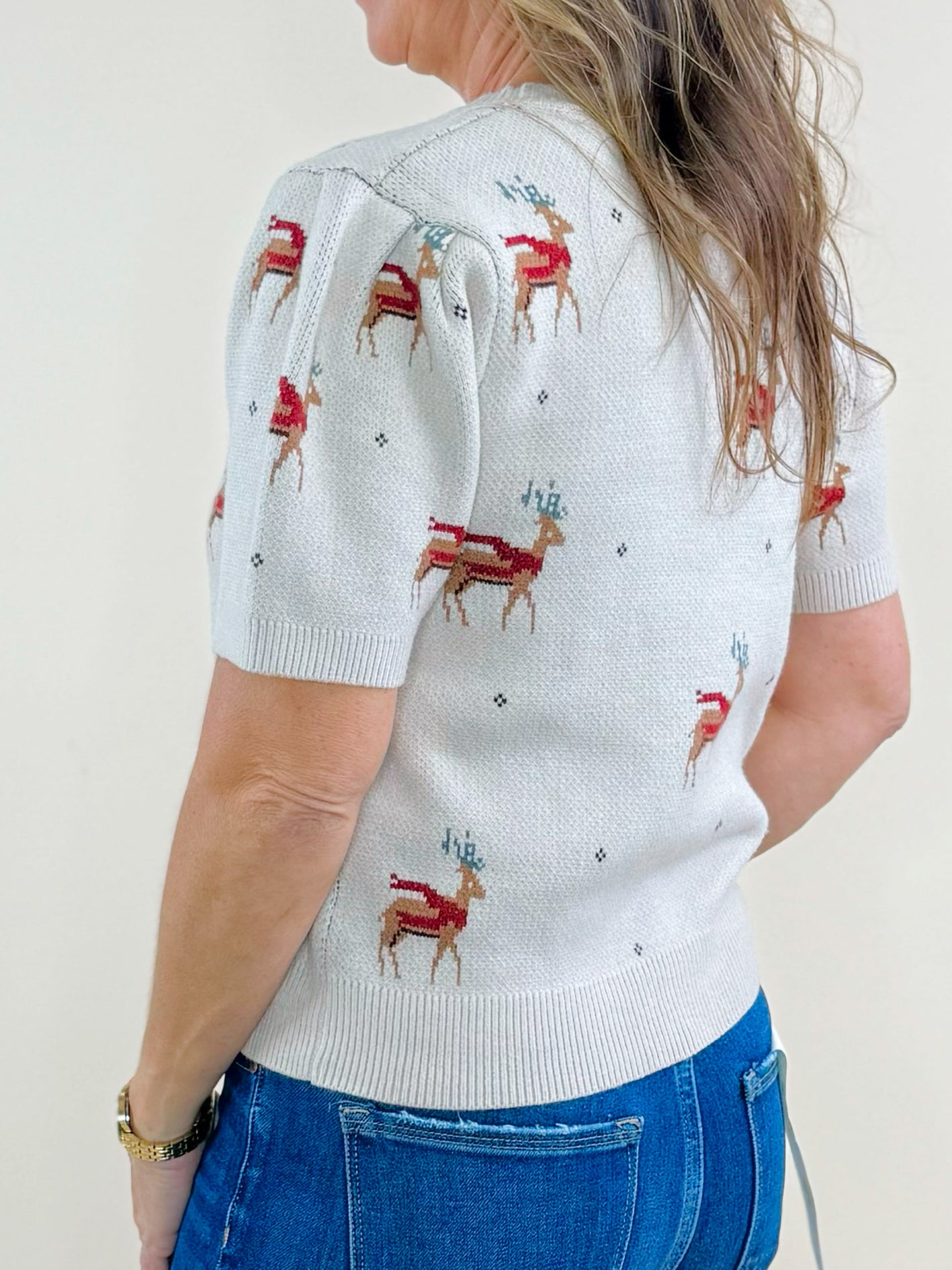 Reindeer Games Sweater Top - Jessi Jayne Boutique