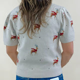 Reindeer Games Sweater Top - Jessi Jayne Boutique