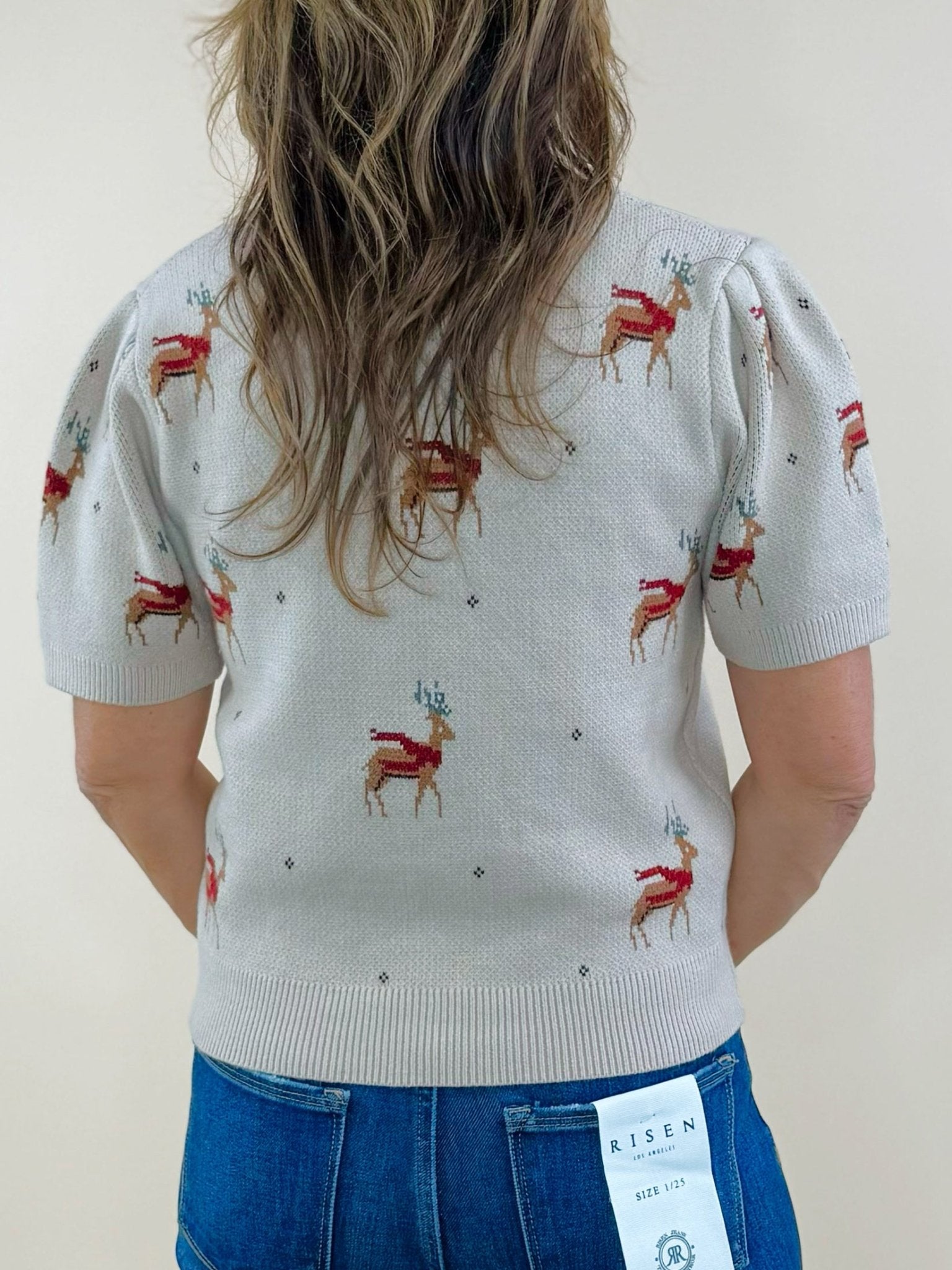 Reindeer Games Sweater Top - Jessi Jayne Boutique