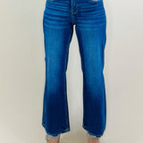 Risen Classic Crop Wide Leg Jeans - Jessi Jayne Boutique
