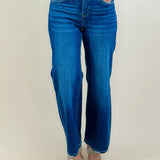 Risen Classic Crop Wide Leg Jeans - Jessi Jayne Boutique