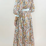 Paisley Garden Midi Dress - Jessi Jayne Boutique