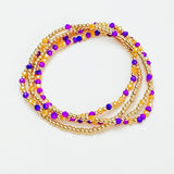 Gameday Glam Beaded Bracelet Set - Jessi Jayne Boutique