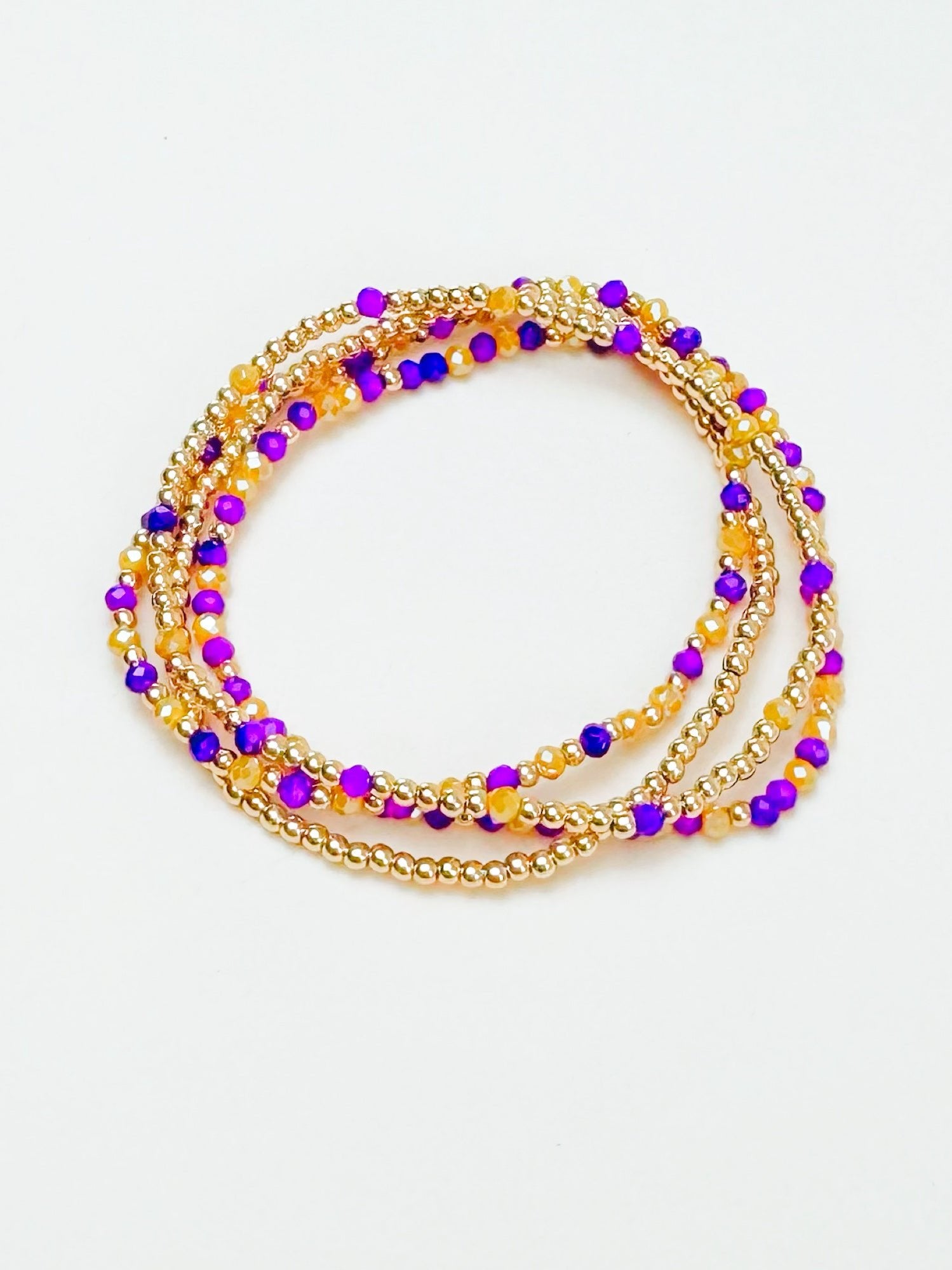 Gameday Glam Beaded Bracelet Set - Jessi Jayne Boutique