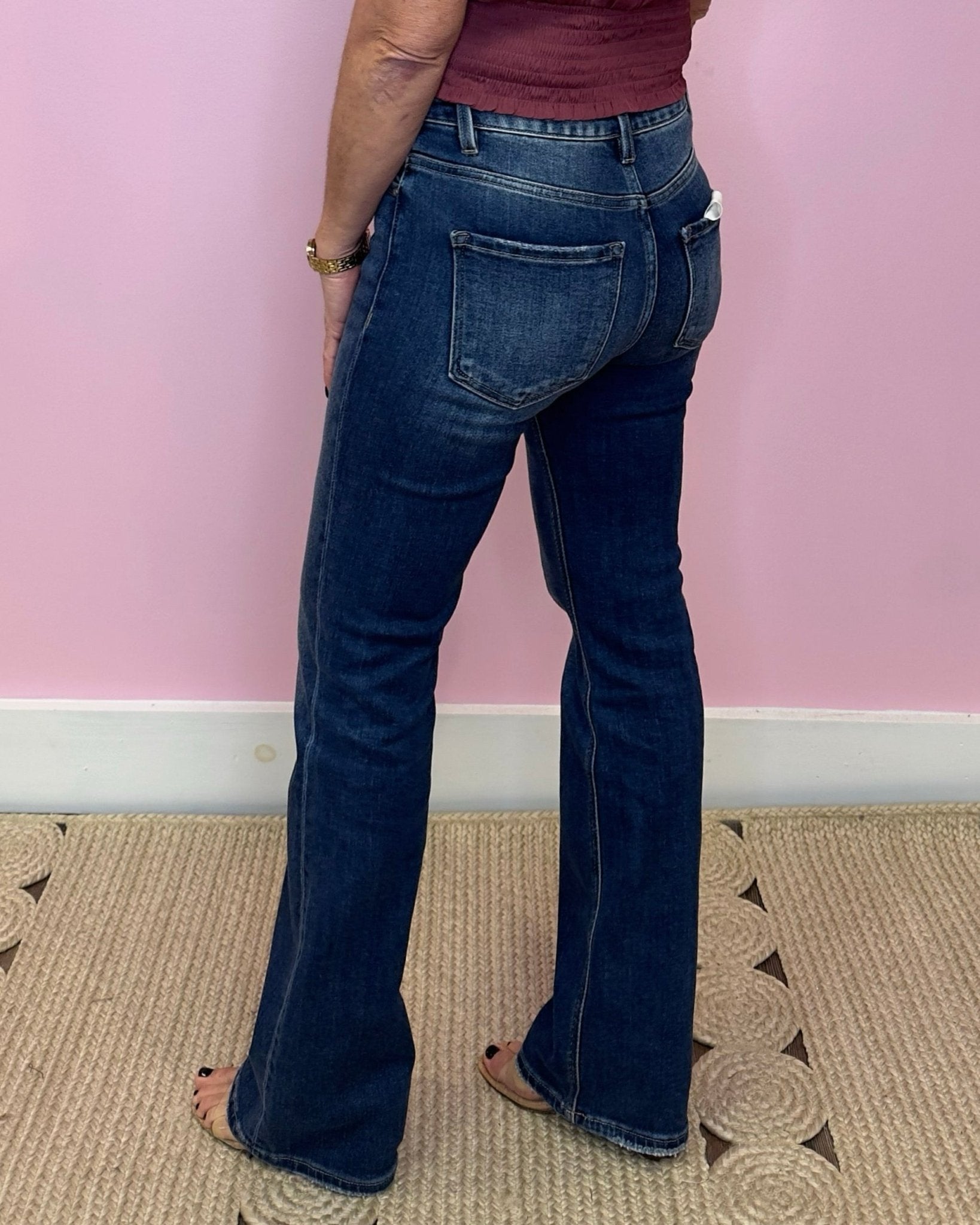 Josie High Rise Bootcut Jean 31" Inseam - Jessi Jayne Boutique
