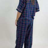 Merry Plaid Pajama Pants Set - Jessi Jayne Boutique