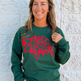 Classic Merry Christmas Sweatshirt - Jessi Jayne Boutique