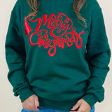 Classic Merry Christmas Sweatshirt - Jessi Jayne Boutique