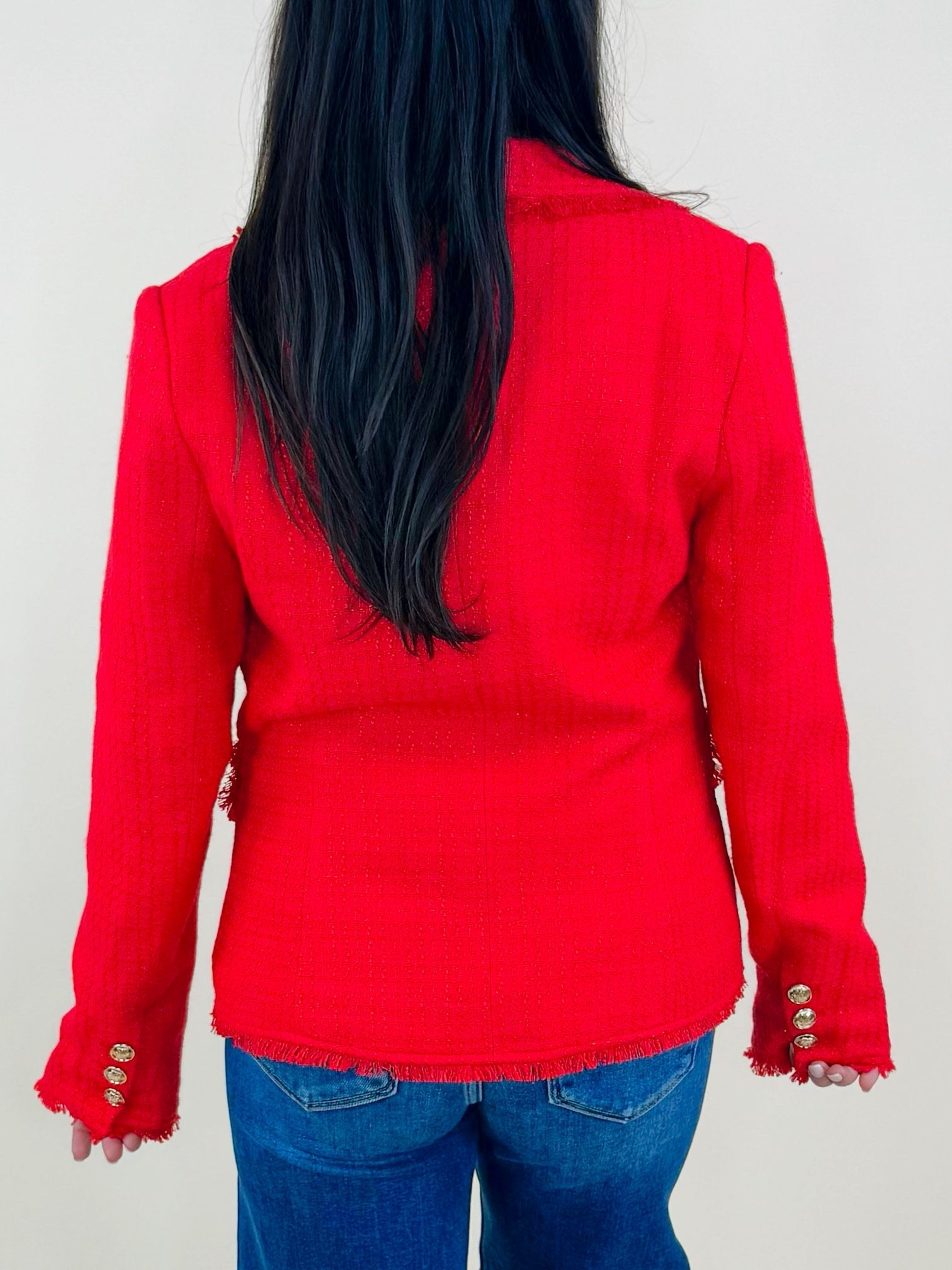 Power Move Tweed Blazer - Jessi Jayne Boutique